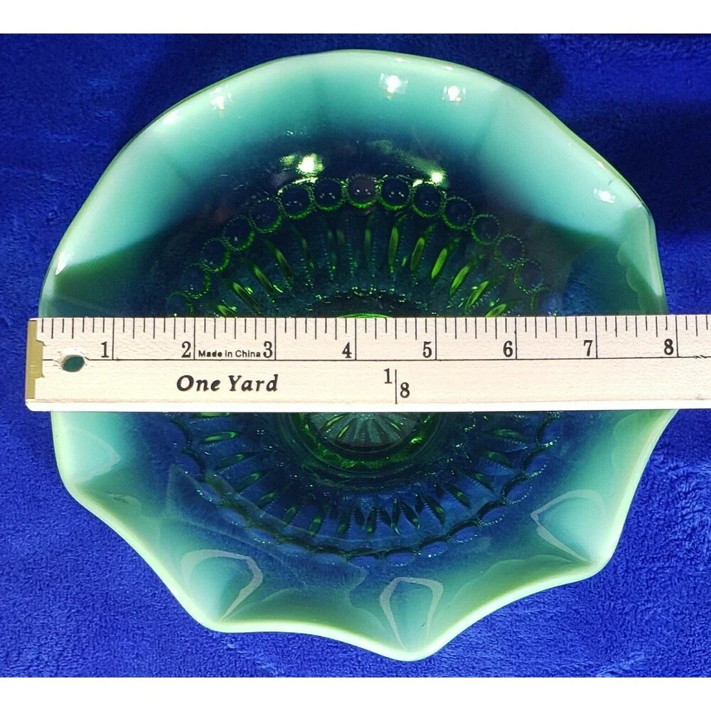 Vintage Collectible Mosser Opalescent Dish
